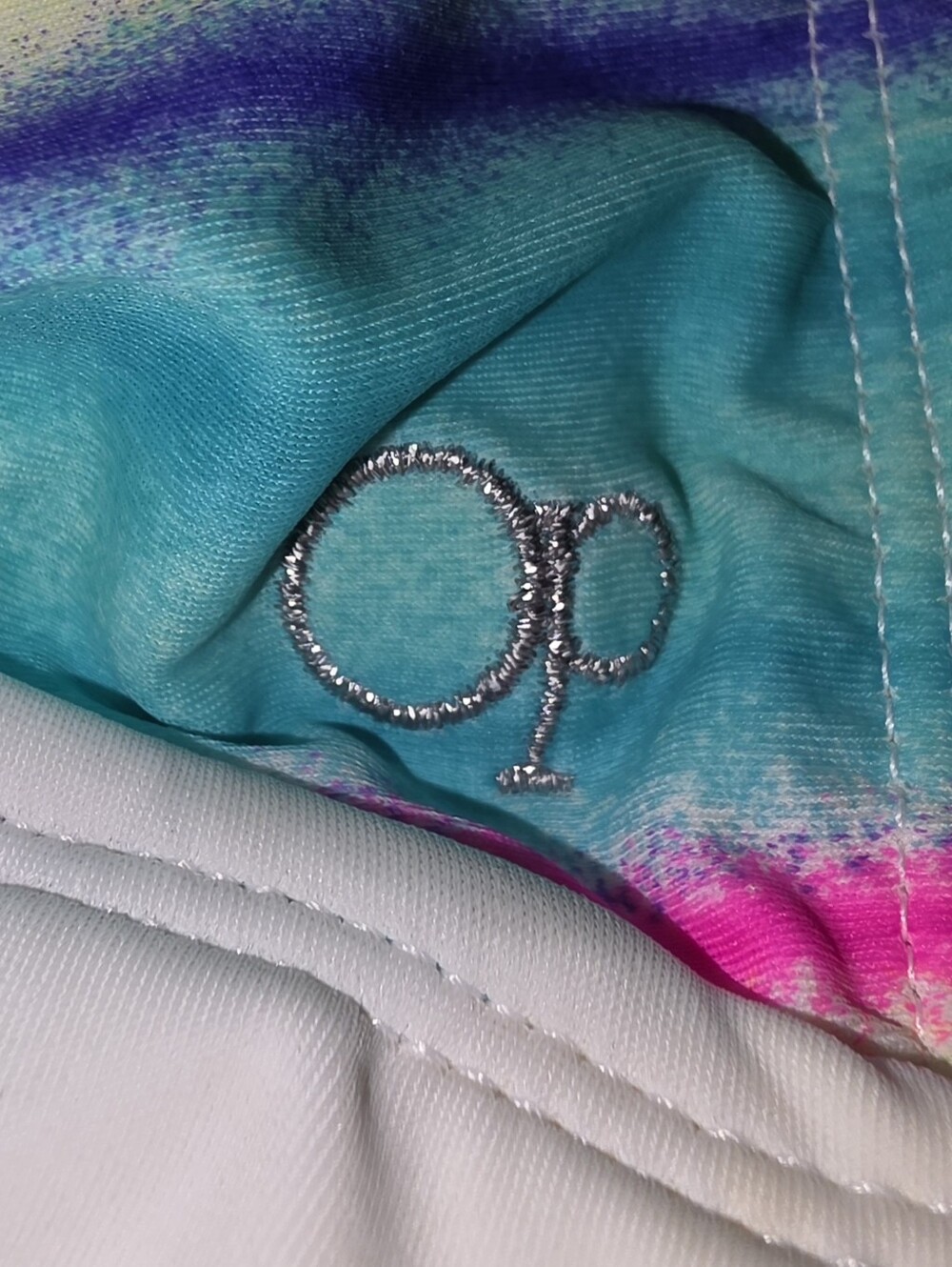 OP Colorful One Piece Swimsuit Size XL (15-17) - Picture 4 of 7